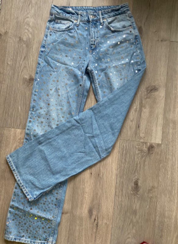 Zara gallabuxur með paléttum