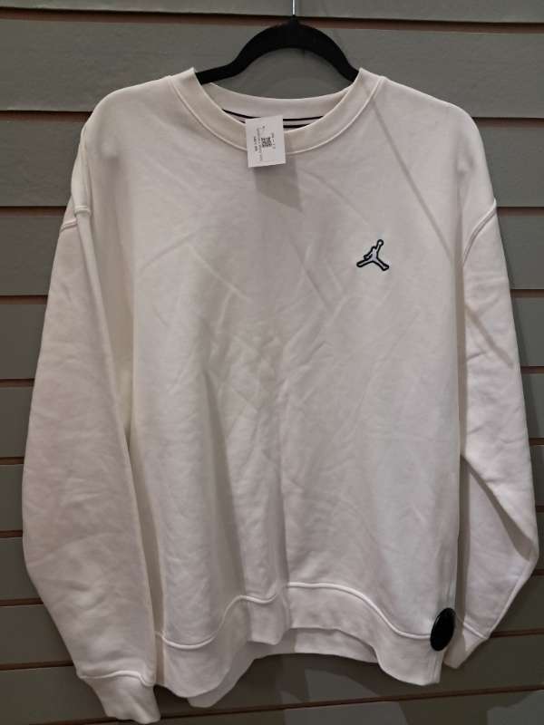 Nike Jordan hettupeysa hvit