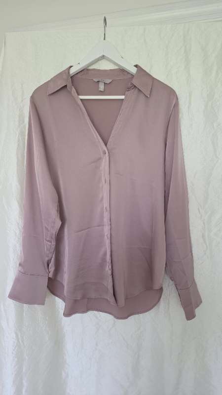 H&M skyrta fjólu