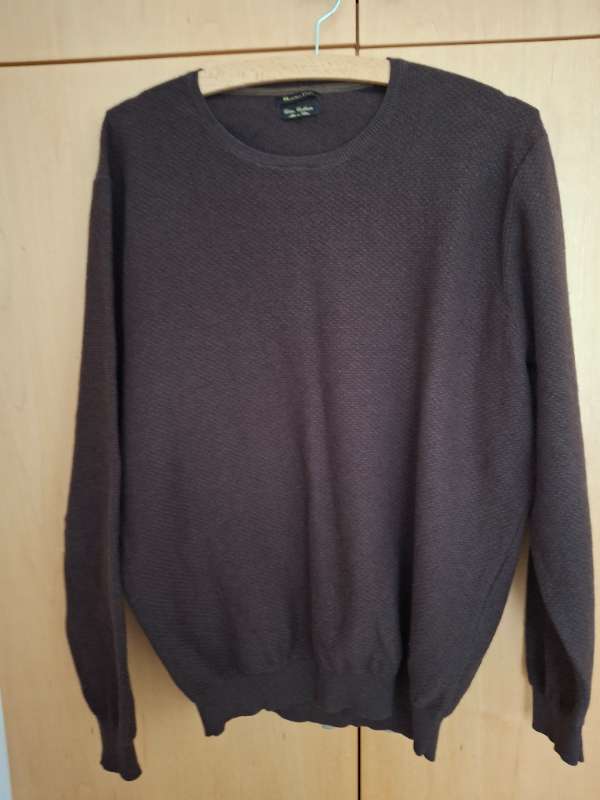 Peysa, brún Massimo Dutti