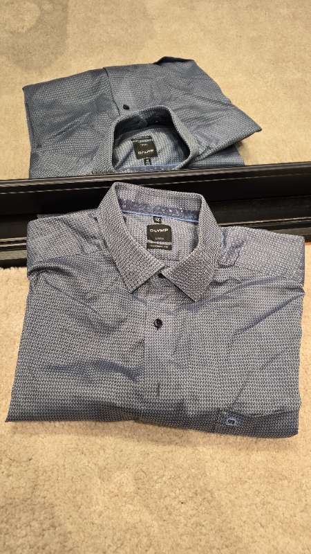 OLYMP skyrta modern fit blá