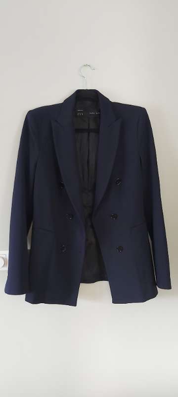 Zara navy blazer classic