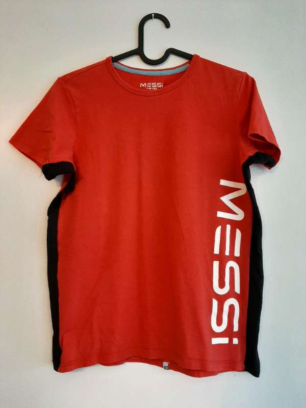 rauður Messi bolur