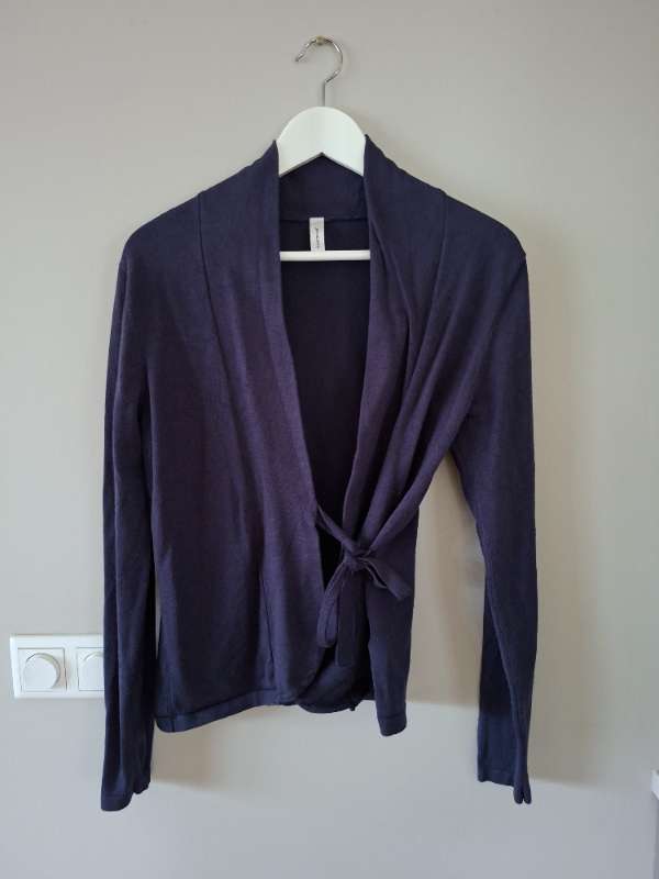 Soyaconcept wrap peysa navy