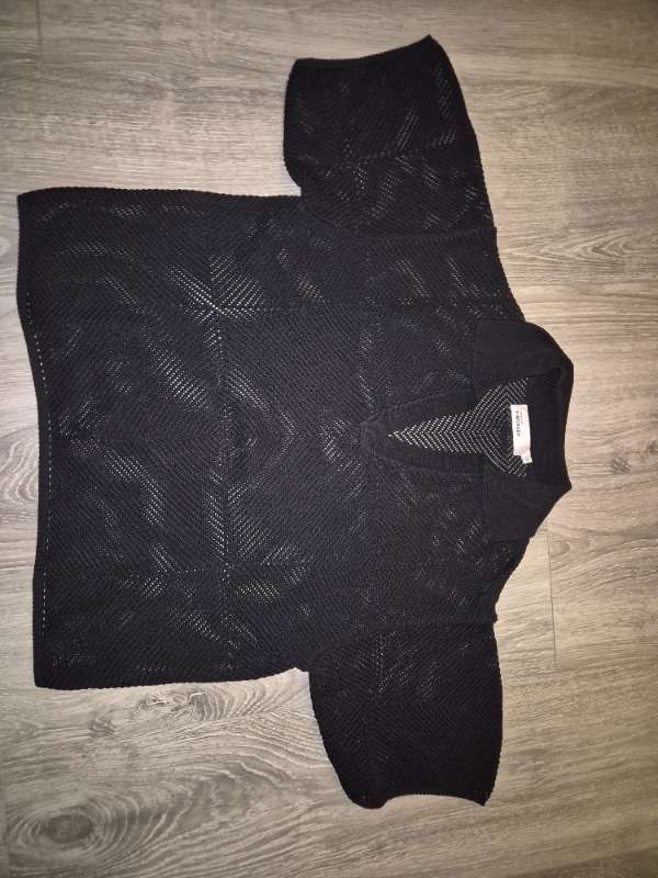 Svartur polo bolur - gegnsær