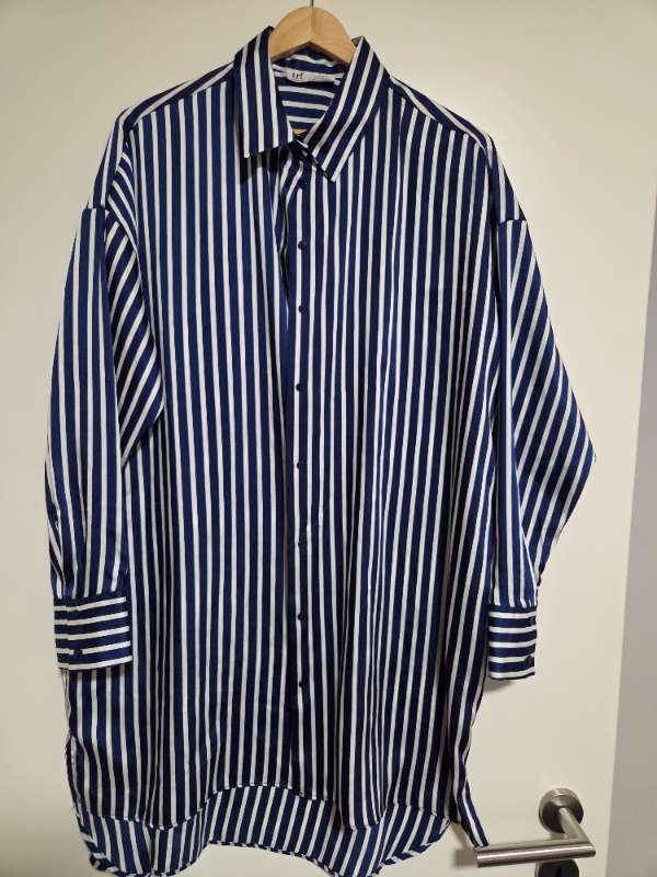 skyrta röndótt TRF ZARA