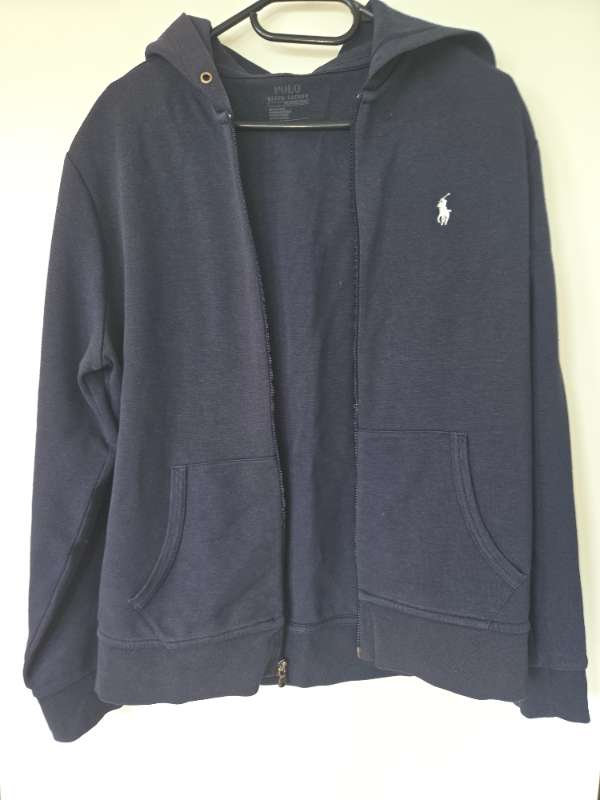 Hettupeysa - rennd Ralph Lauren blá