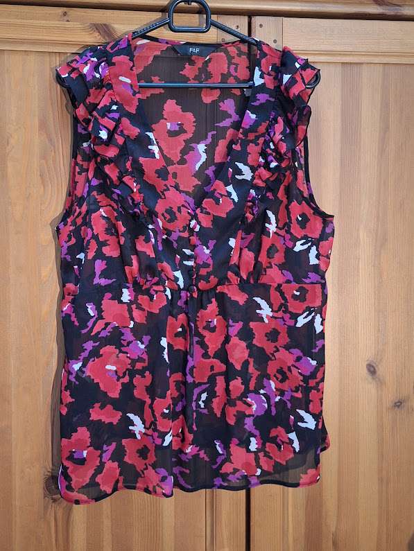Women's patterned tank top F&F 18