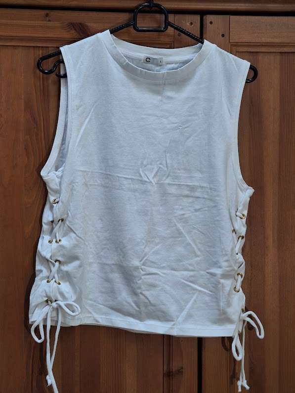 Women`s tank top white CUBUS AS ROXY TANK L