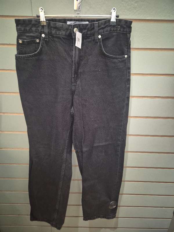 BERSHKA gallabuxur svartar Eur 40