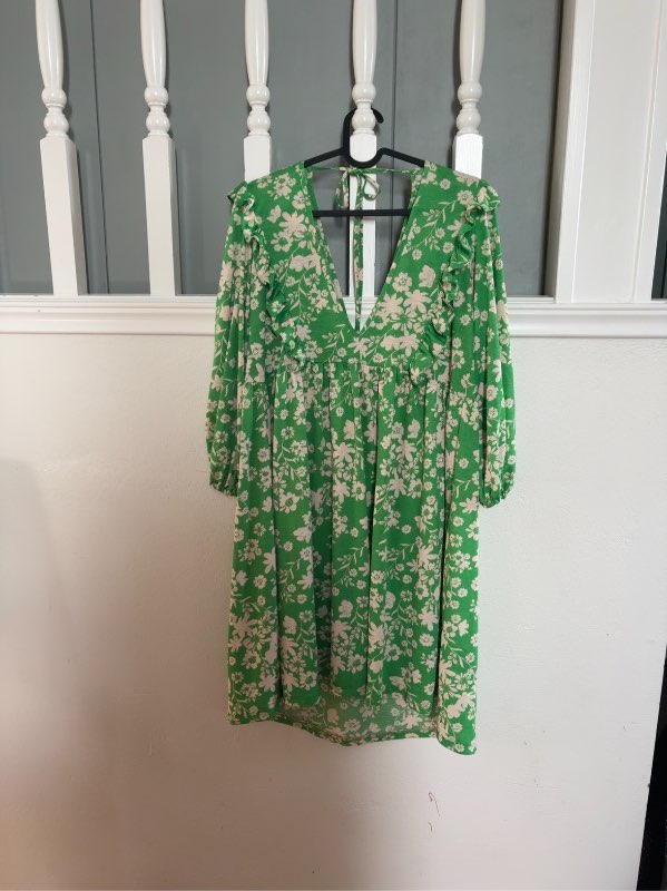 Asos kjóll grænn