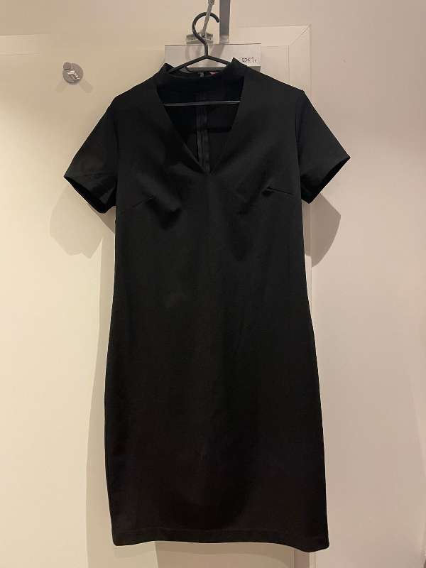 Kjóll, Svart,Reservd