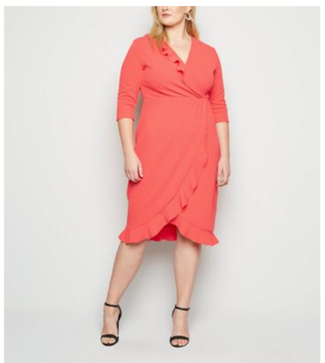 Coral JustCurvy kjóll