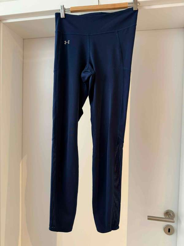 Íþróttabuxur Underarmor bláar