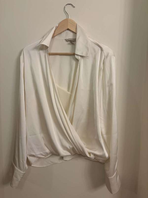 Hvít blússa - H&M