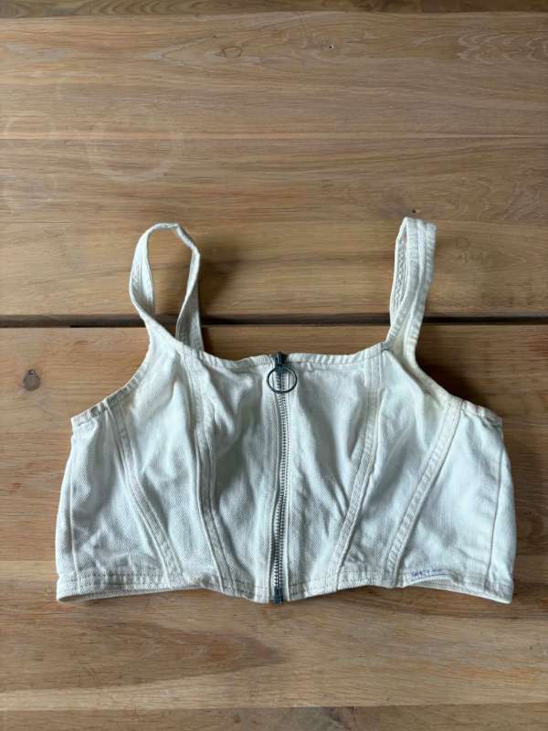 Hvítt gala corselette - H&M