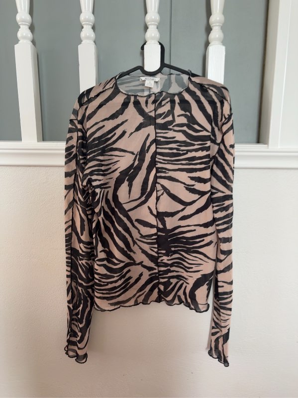 Monki mesh zebra bolur