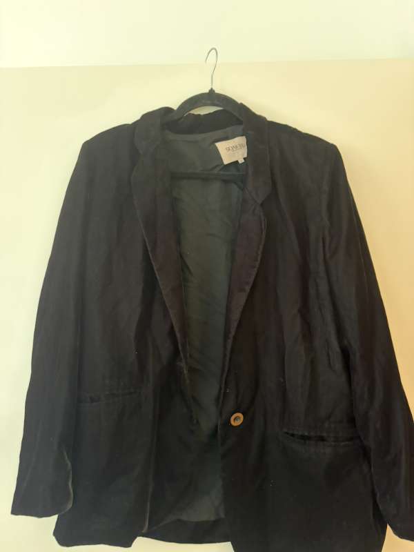 Flauel blazer