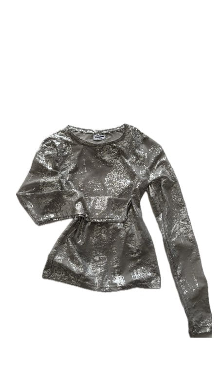 Noisy may silvur mesh toppur