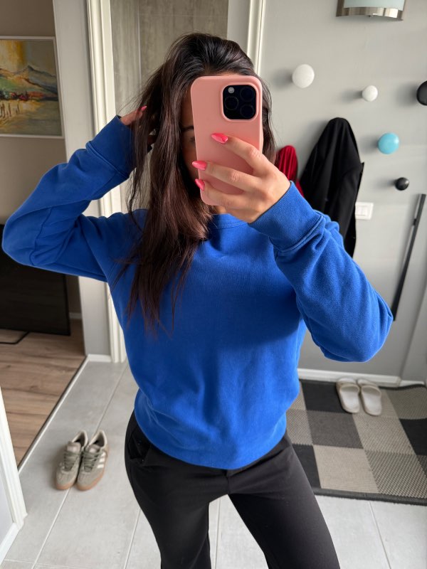 Blá Zara Peysa💙