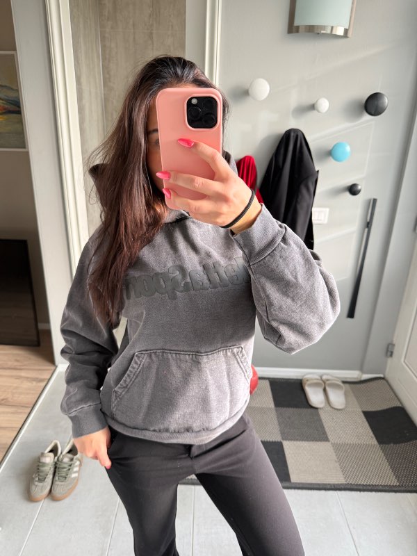 MettaSport Grá Hettupeysa🩶