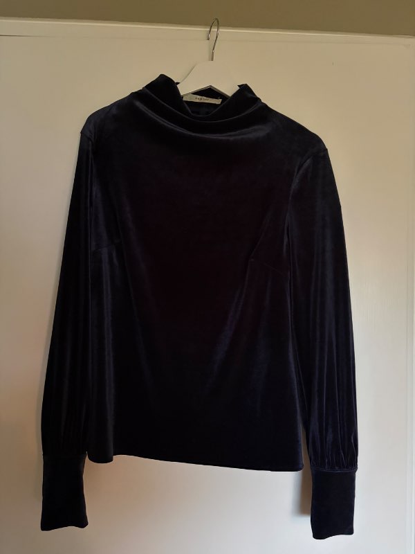 Gestuz langerma toppur navy