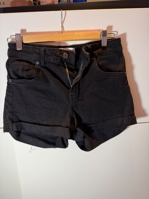 Bershka stuttbuxur, svartar