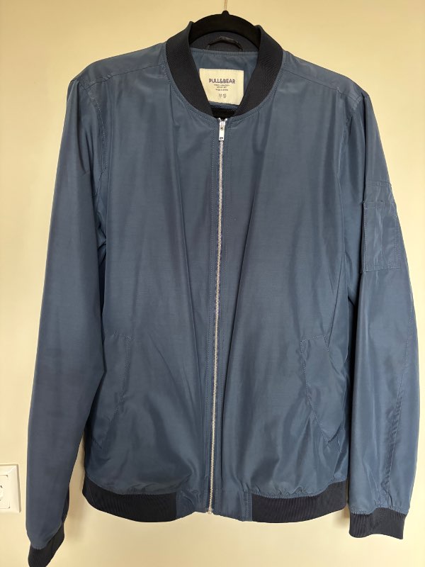 PULL&BEAR bomber jakki blár