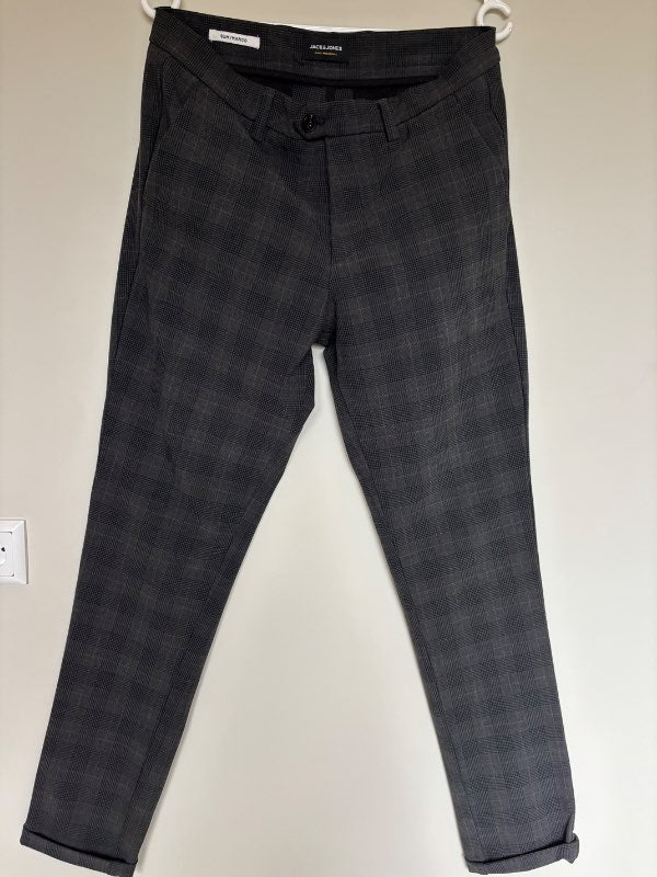 JACK&JONES buxur dökk gráar