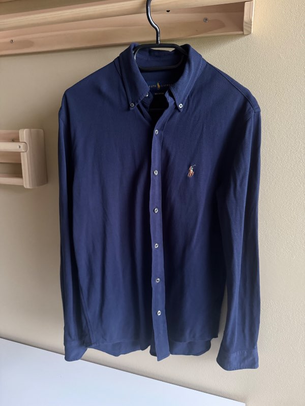 Ralph Lauren Oxford skyrta - blá