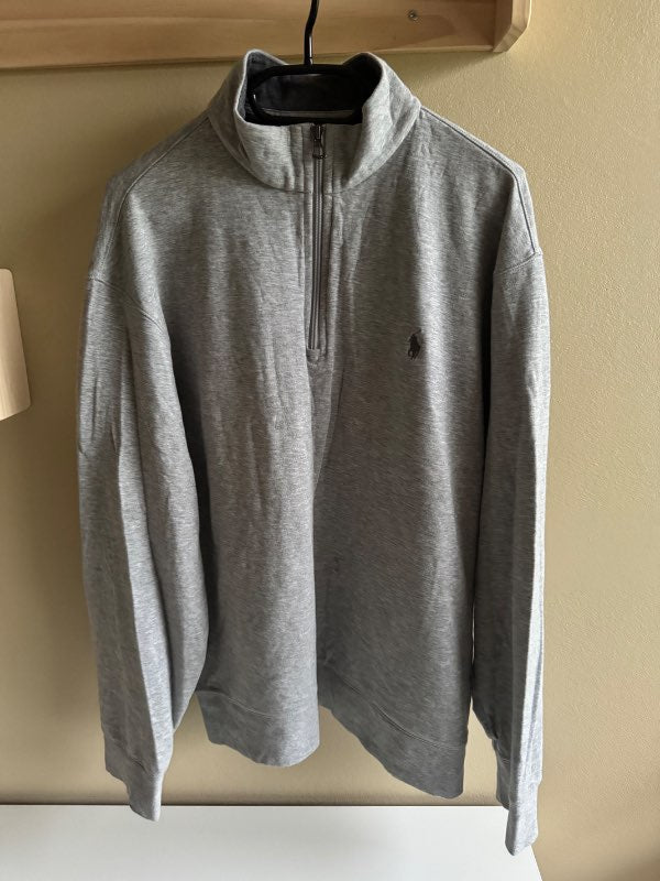 Polo Ralph Lauren - half zip grá