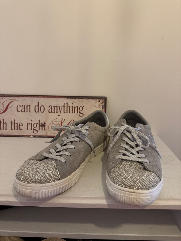 Sketchers skór silfur