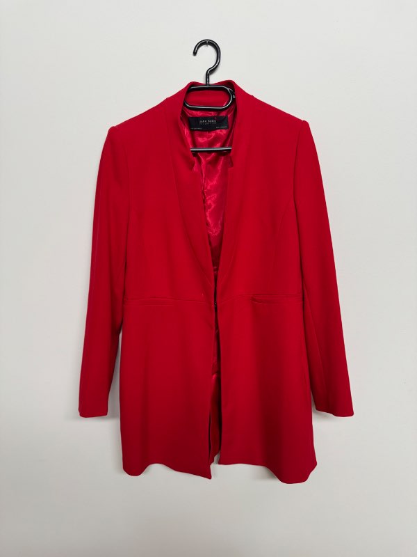Zara blazer rauður