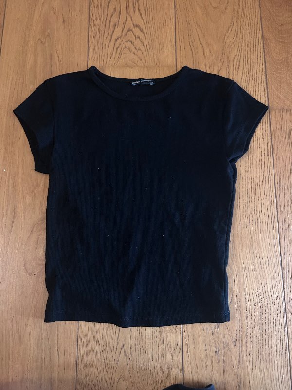 Bershka svartur bolur