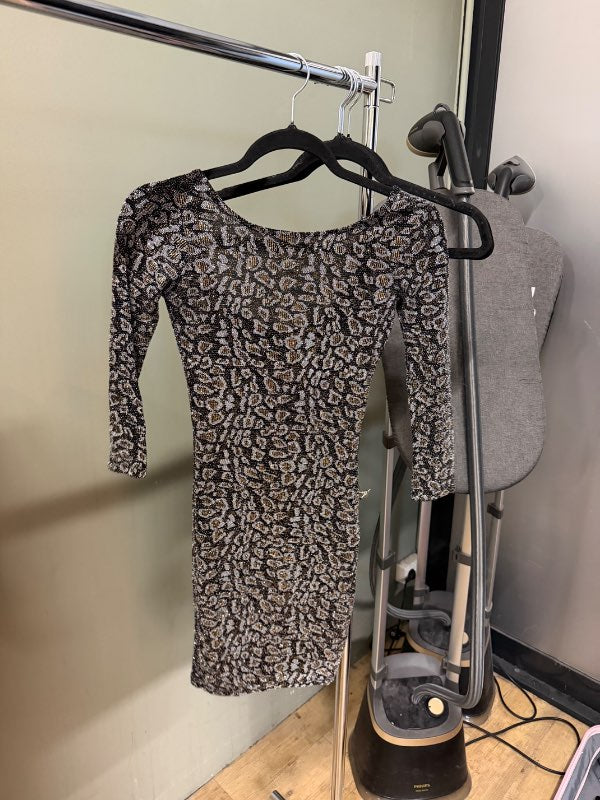 Hlébarðakjóll Topshop