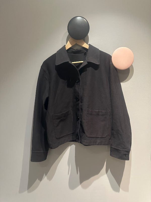 Uniqlo overshirt svört ný