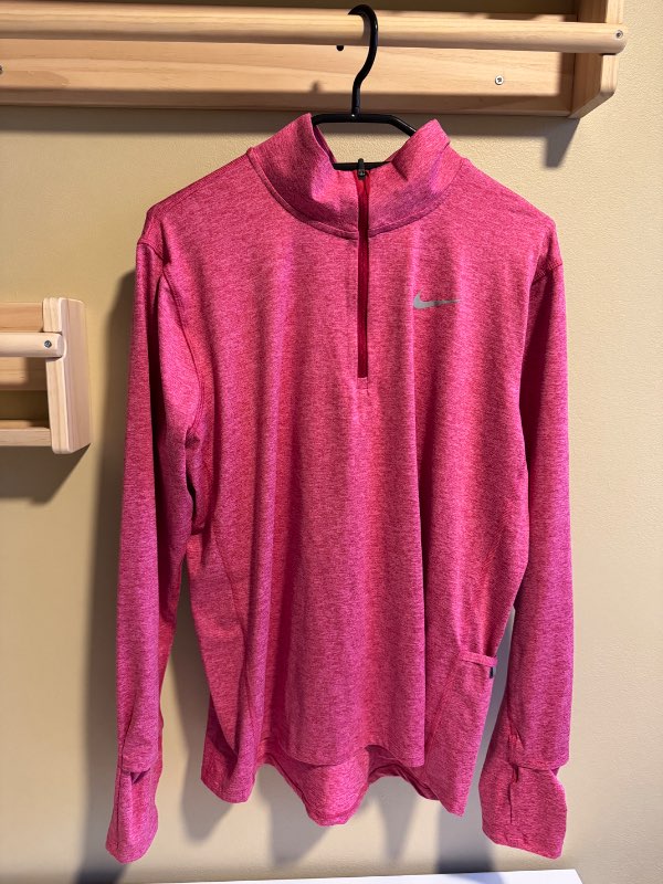 Nike halfzip bleik