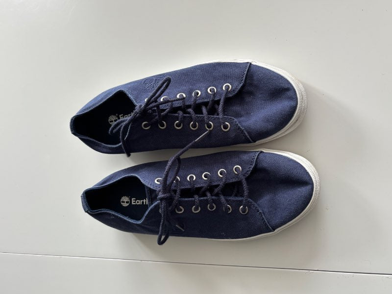 Bláir timberland skór