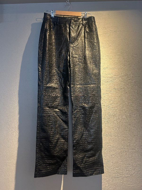 Pleður Buxur