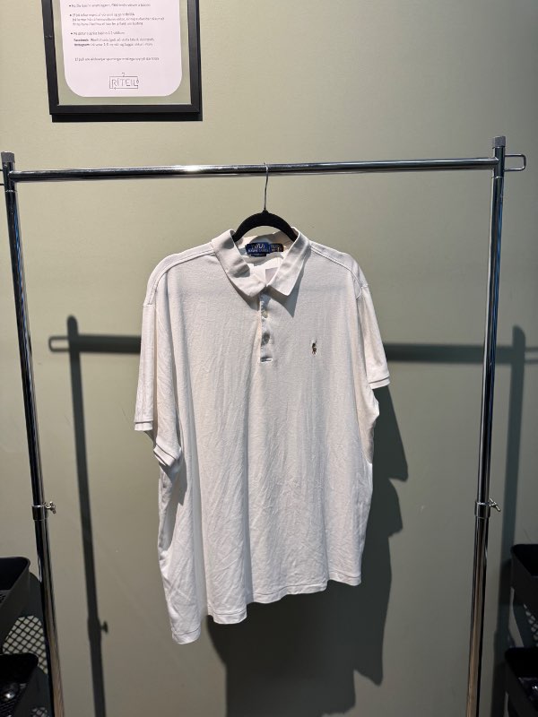 Polo - Ralph Lauren hvítur bolur