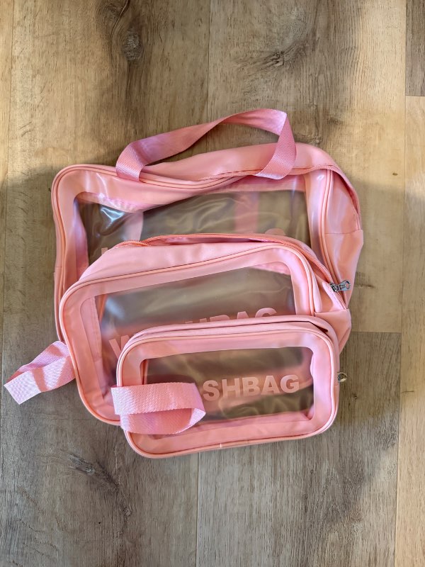 Washbag x3