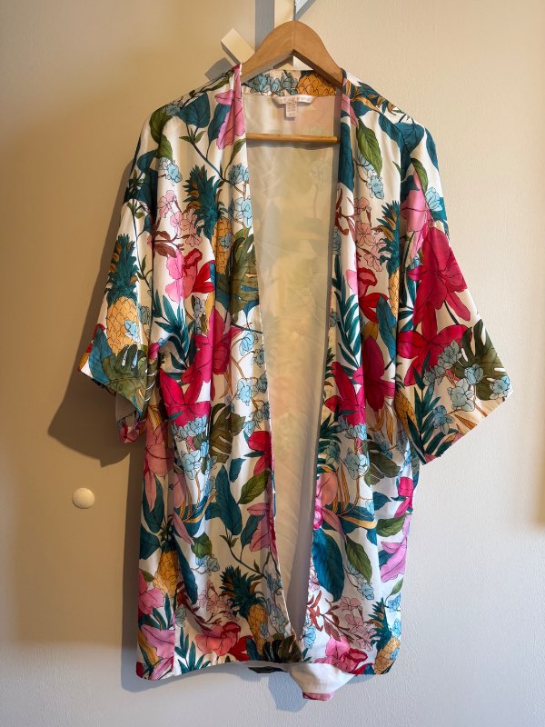 tarf outerwear blóma kímónó