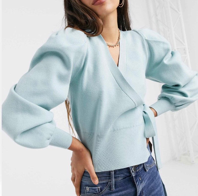 Blá Asos peysa