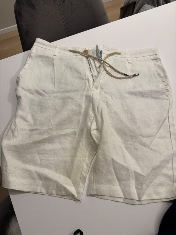 Les Canebiers hvítar stuttbuxur