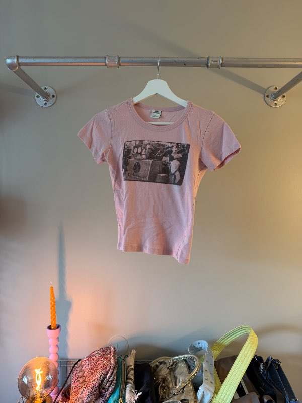 Bleikur baby tee - UO