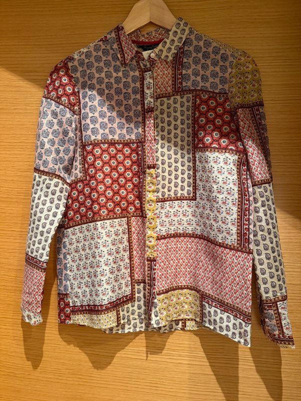 Massimo dutti skyrta skræpótt