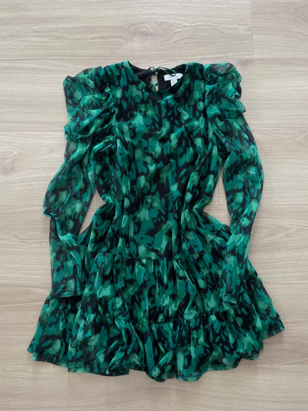 Topshop grænn kjóll