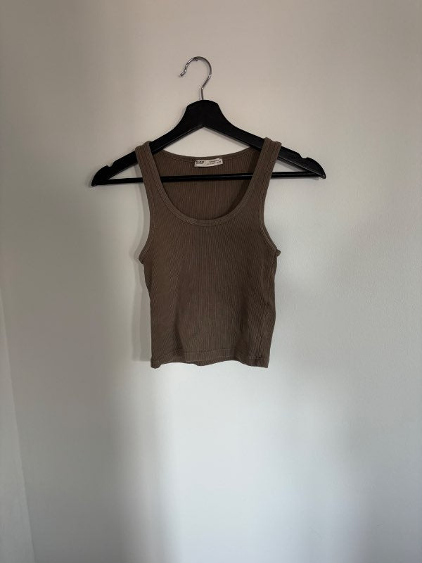 Pull&Bear - brúnn toppur
