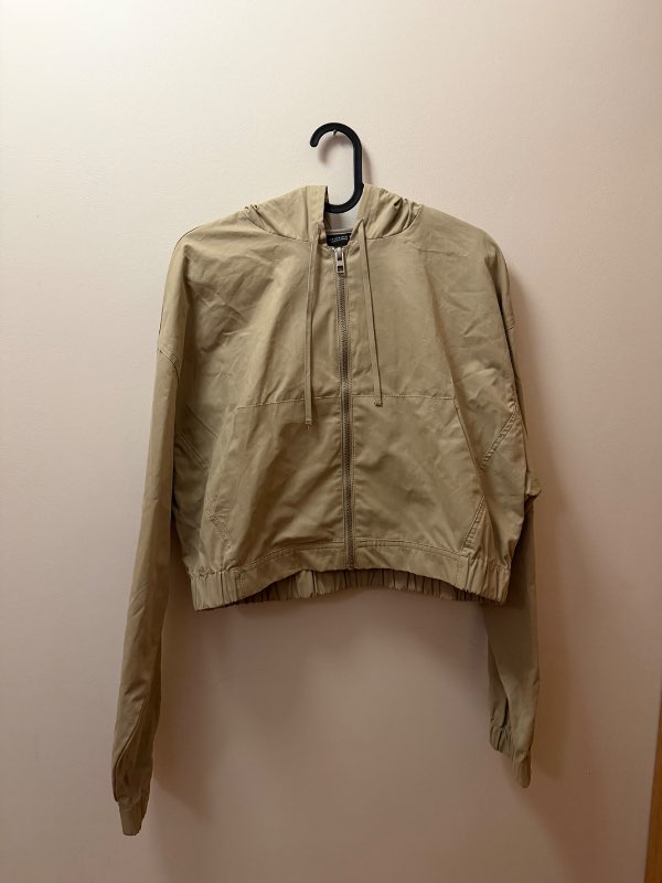 Zara grænn jakki