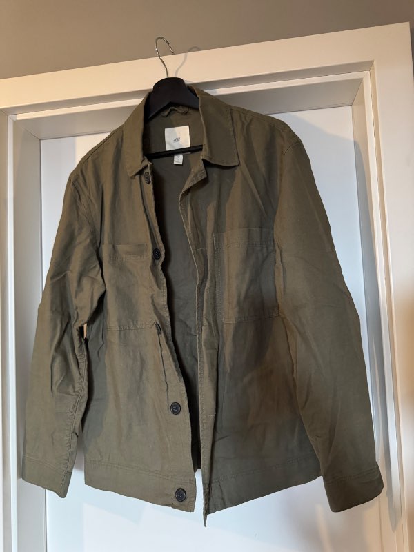 H&M jakki grænn